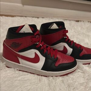 Nike Air Jordan Red and Black
